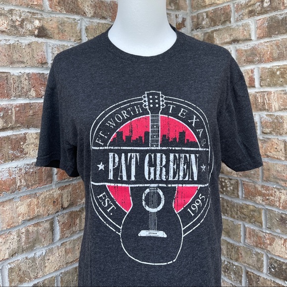 Tops - Pat Green Band Tee. Sz M.